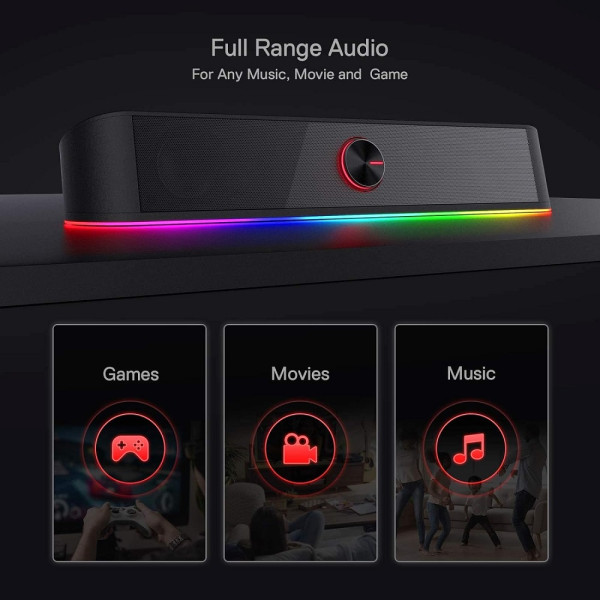 Redragon GS560 Adiemus Gaming Speaker - Image 2