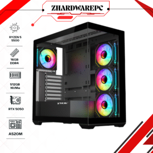 PC Gamer Zhardware  Ryzen 5 5500 | 16GB | 512GB SSD | RTX 5050