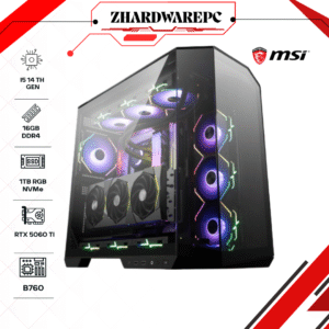 PC Gamer Zhardware I5 14 gen | 16GB DDR4 | 1To SSD |RTX 5060Ti