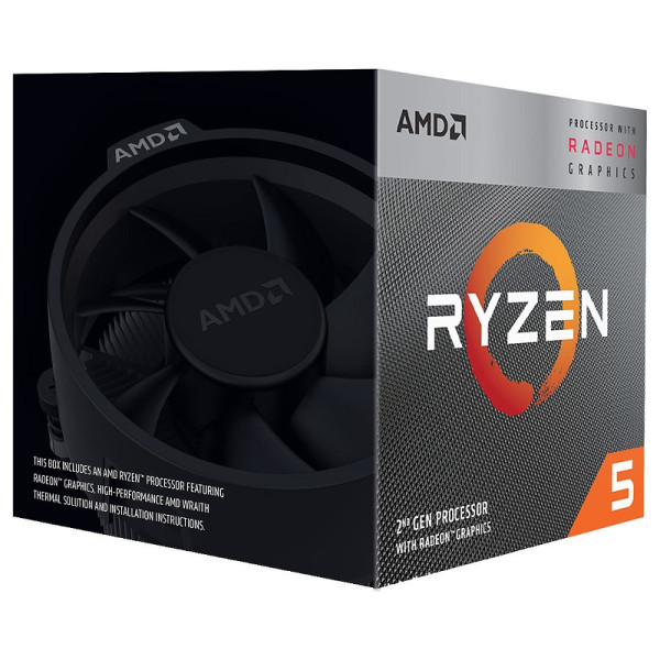 AMD Ryzen 5 3400G Wraith Spire Edition (3.7 GHz / 4.2 GHz) BOX - Image 2