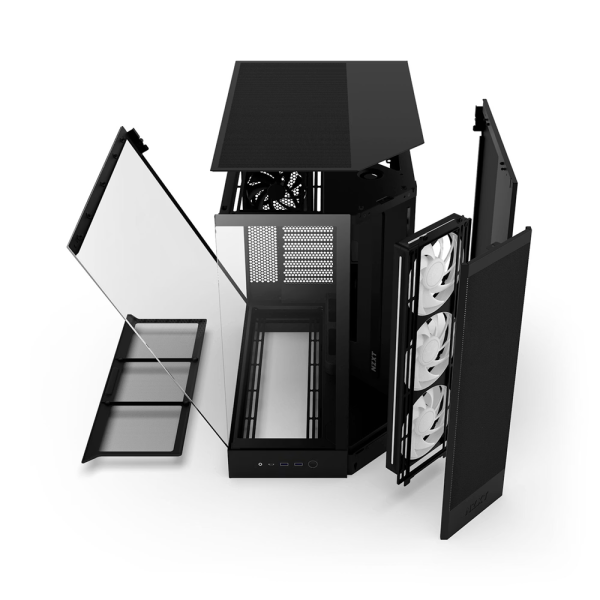 NZXT H9 Flow RGB (2025) Black - Image 7