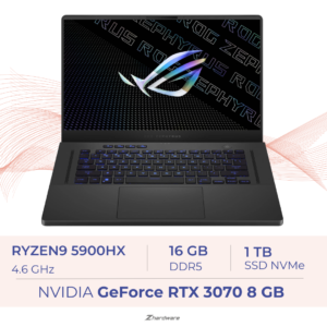 ASUS Asus Zephyrus G15 RYZEN 9 5900HX RTX 3070 8 Go RAM 16 Go SSD 1 TB